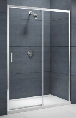 Merlyn MBOX Chrome 1000 Low Level Access Sliding Door R/H (Optional Side Panel), MBSLA1000R